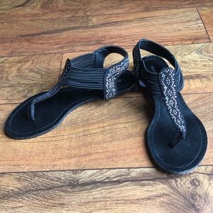 Black sandals